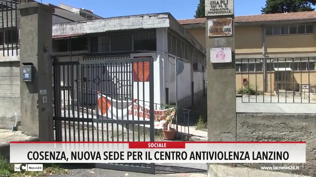 Cosenza, nuova sede per il centro antiviolenza Lanzino
