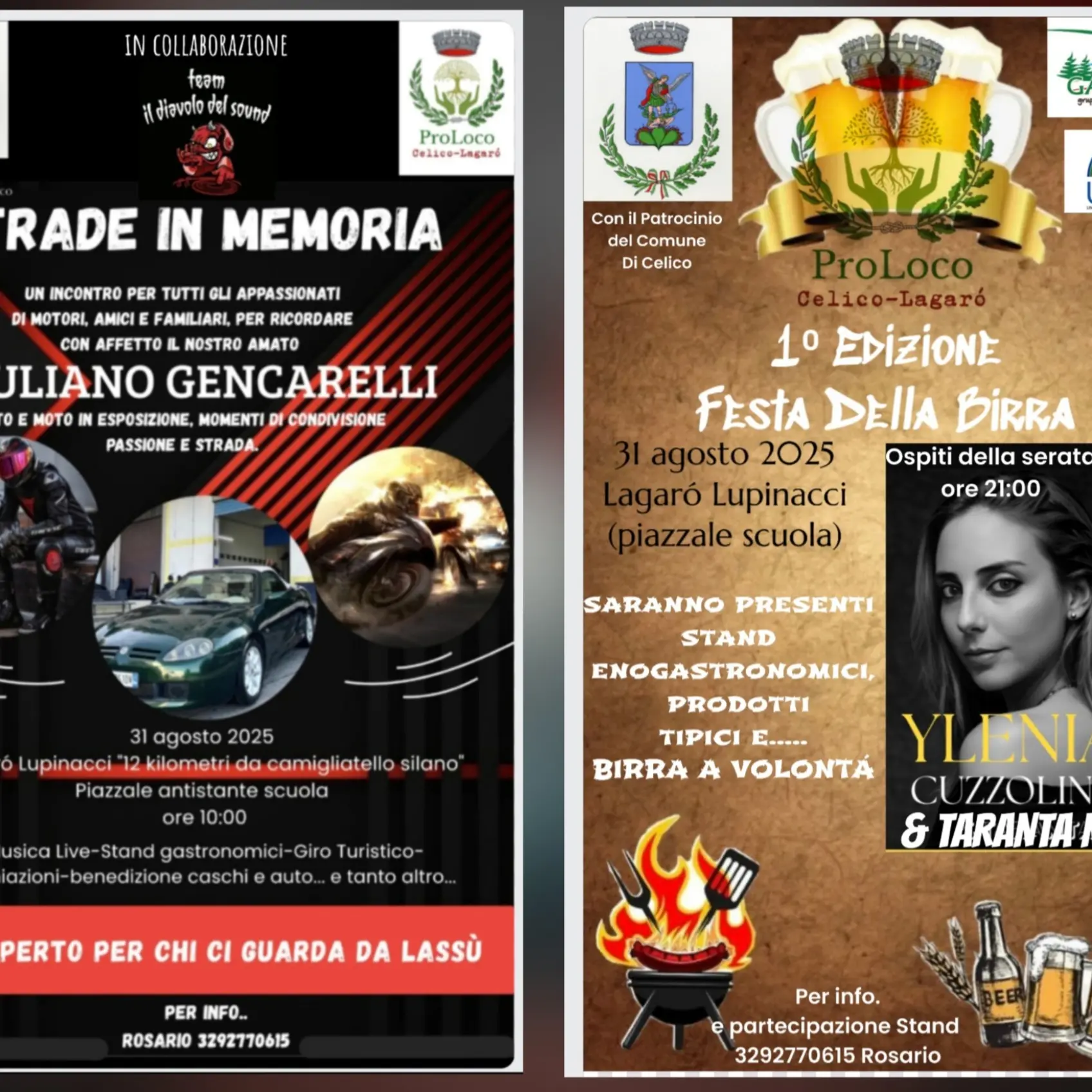Lagarò\u00A0tra motori, birra e tradizione popolare