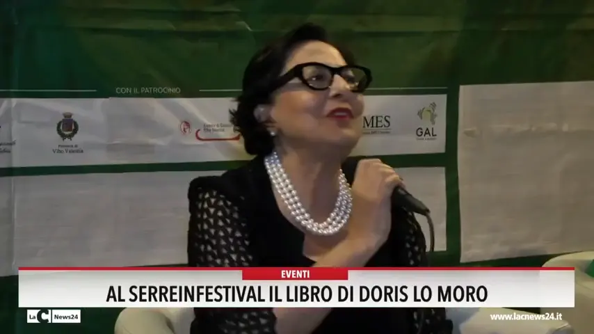 Al Serreinfestival il libro di Doris Lo Moro