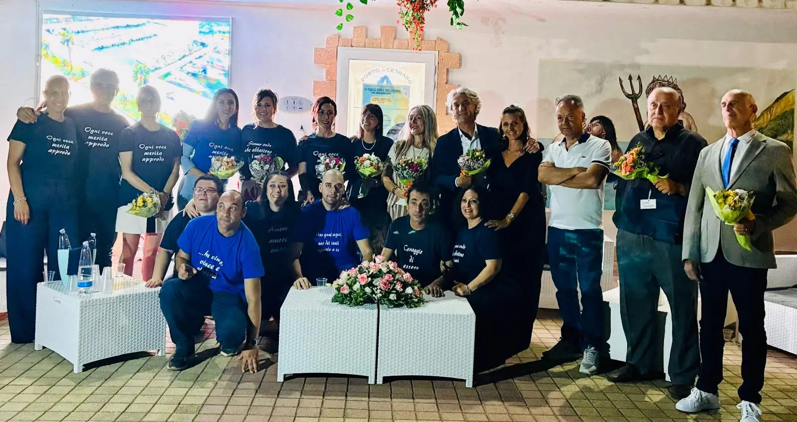 Cetraro, una serata di emozioni con l'evento “In porto con l’inclusione: voci, onde, connessioni”\n