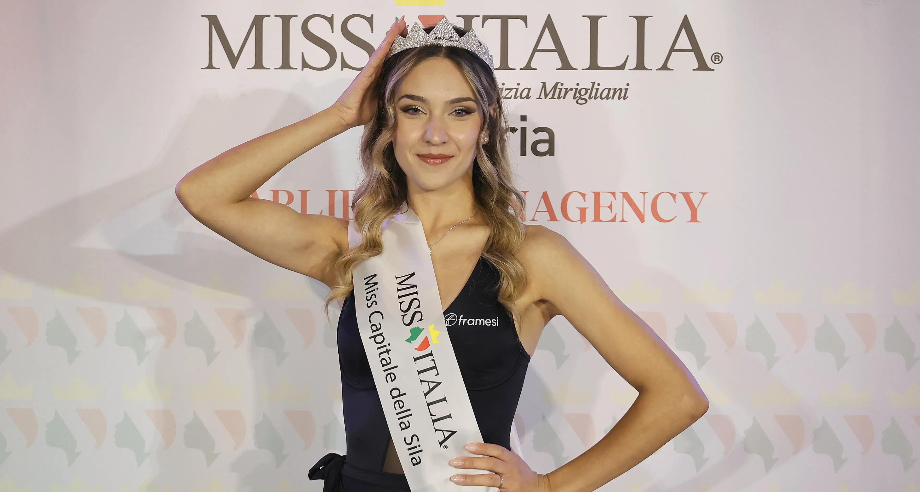 Miss Italia Calabria, a San Giovanni in Fiore incoronata Manuela Pugliese
