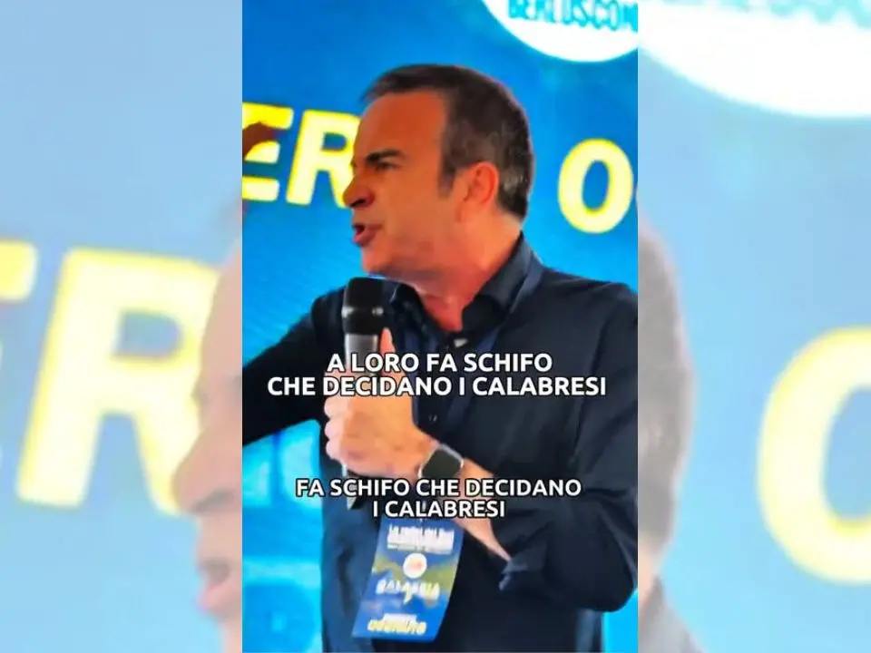 Occhiuto già in campagna elettorale: «Al centrosinistra fa schifo che a decidere il futuro della Calabria siano gli elettori» | VIDEO