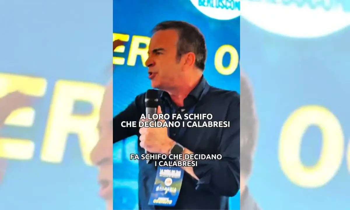 Occhiuto attacca l’opposizione: «Fa schifo che decidano i calabresi»