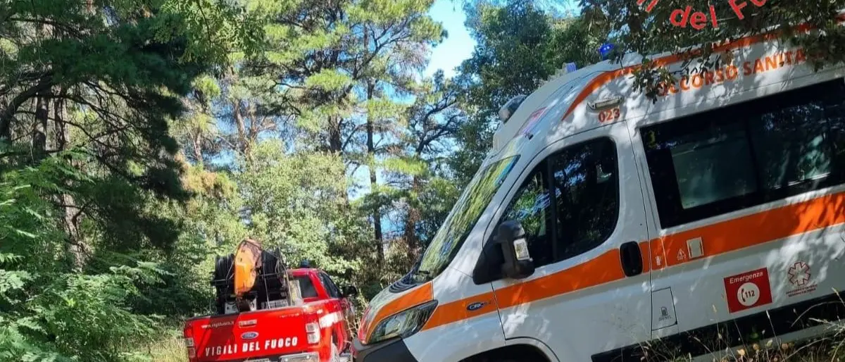 Malore nella Riserva delle Valli Cupe: anziano escursionista salvato dai Vigili del Fuoco\n