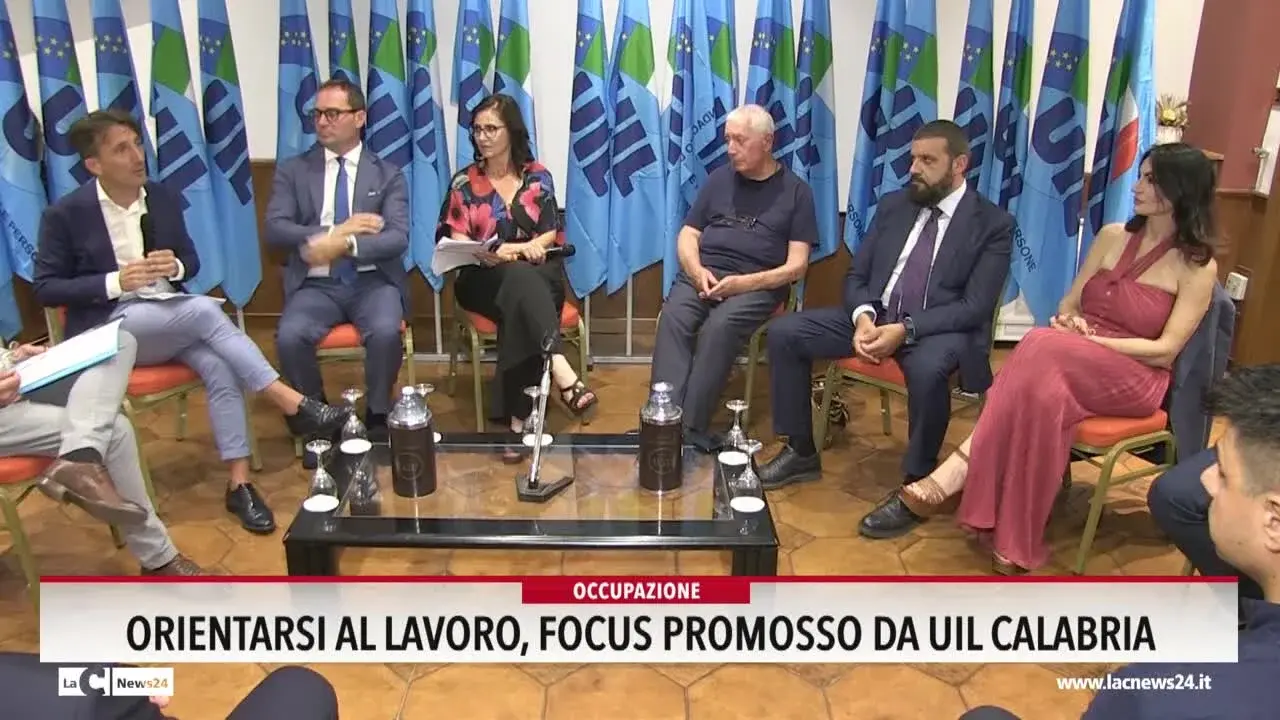 Orientarsi al lavoro, focus promosso da Uil Calabria