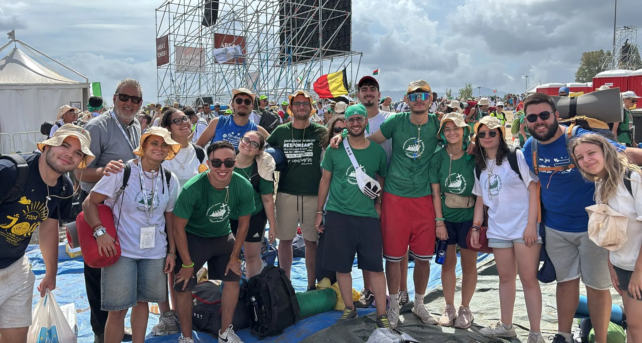 Il fiume cosentino invade Roma per il Giubileo dei Giovani 2025