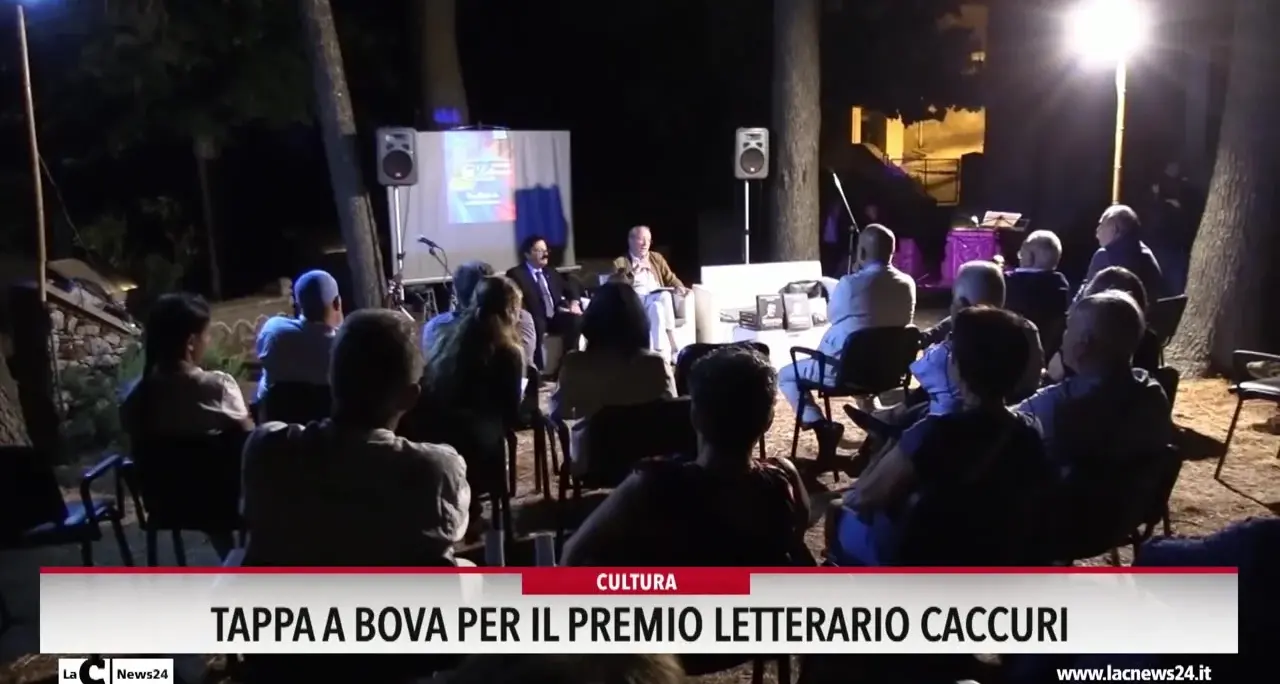 Tappa a Bova per il premio letterario Caccuri