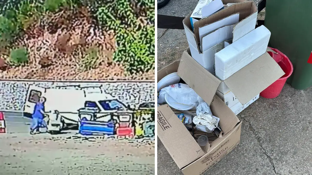 Acri, abbandono illecito di rifiuti nel parco pubblico: il video finisce sui social\n