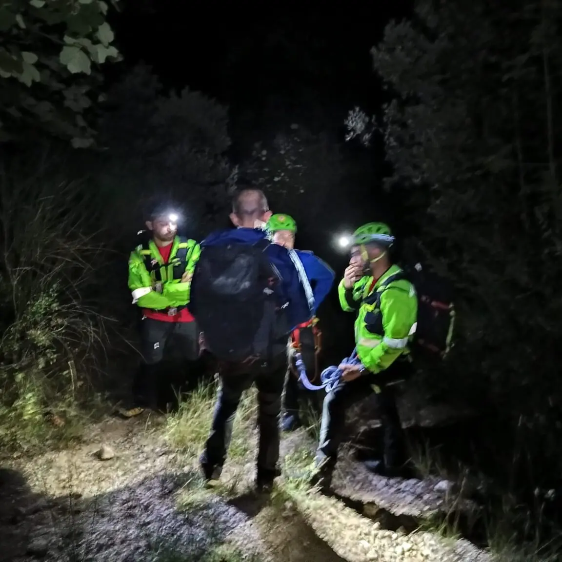 Escursionisti dispersi sui Monti dell’Orsomarso: salvati nella notte dopo ore di ricerche