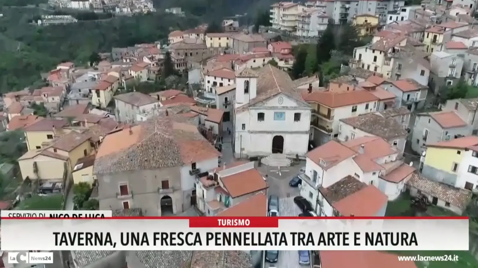 Taverna, una fresca pennellata tra arte e natura