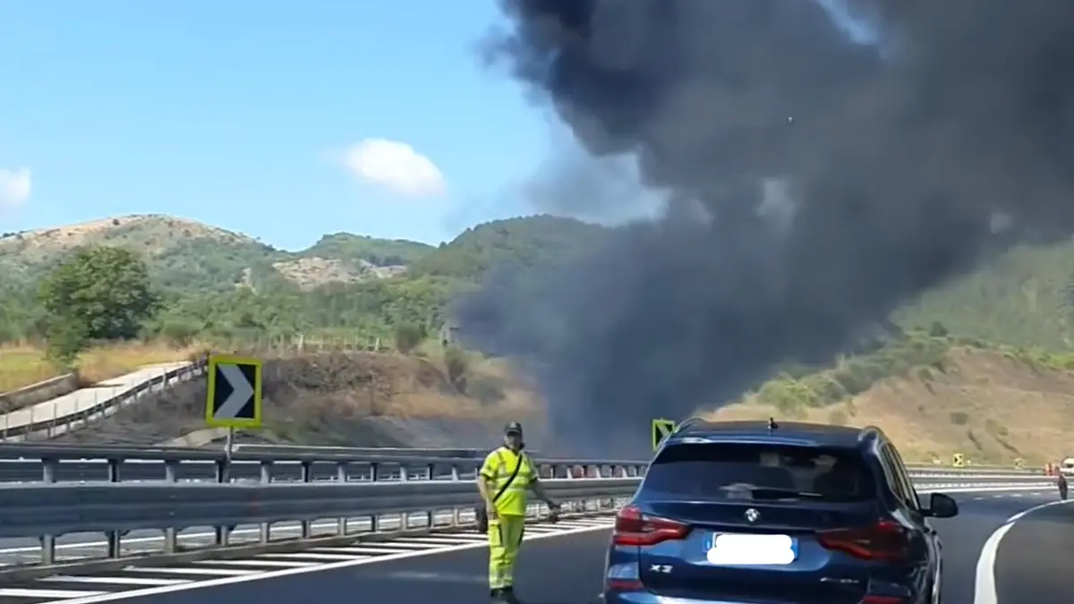 incidente mormanno campotenese a2 4 agosto