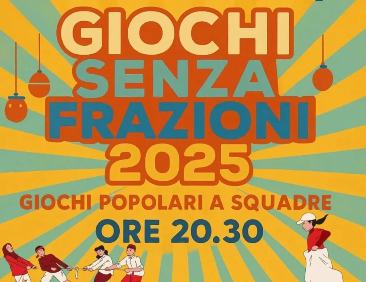 Dal tiro alla fune alla gara coi sacchi: a Vibo Marina arrivano i Giochi senza frazioni\n
