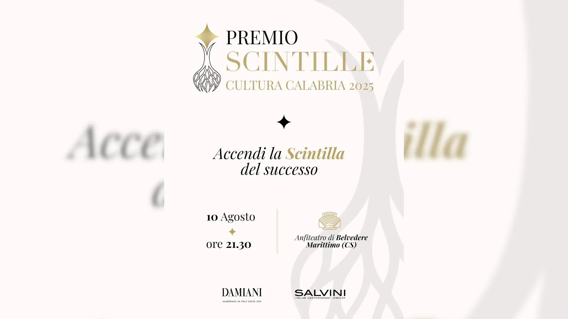 A Belvedere Marittimo torna il Premio Scintille cultura Calabria, riconoscimenti anche per il rettore Unical Nicola Leone e l’artista Sirelli\n