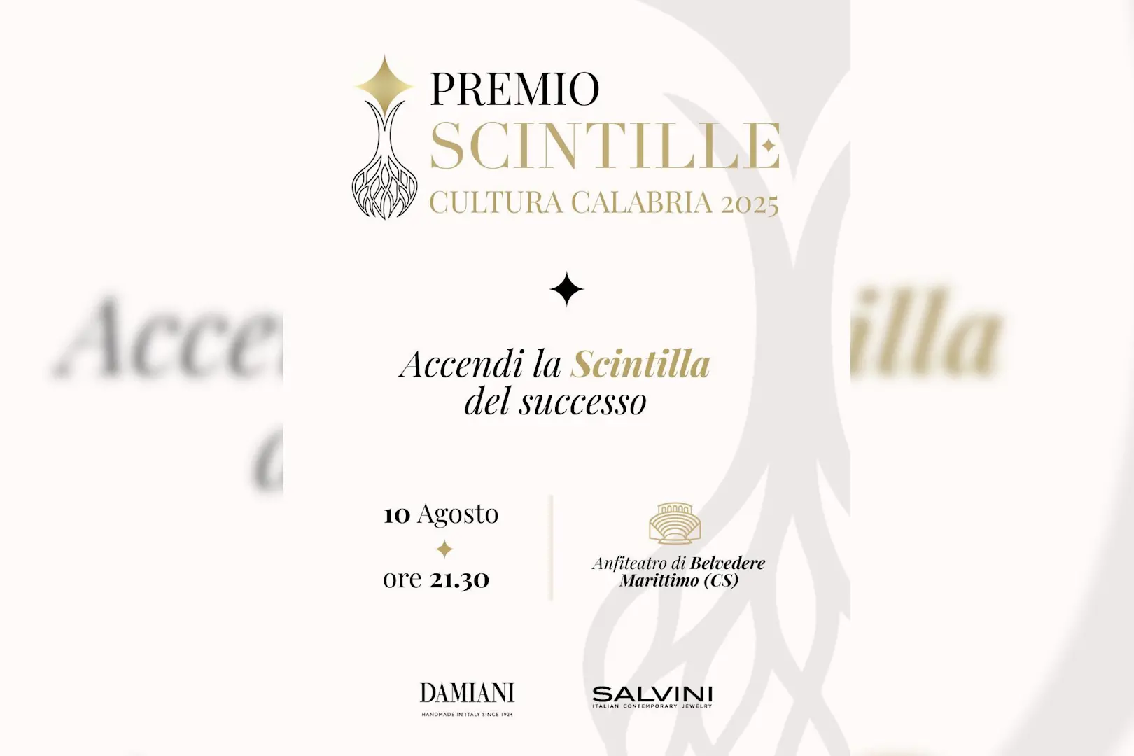 A Belvedere Marittimo torna il Premio Scintille cultura Calabria, riconoscimenti anche per il rettore Unical Nicola Leone e l’artista Sirelli\n
