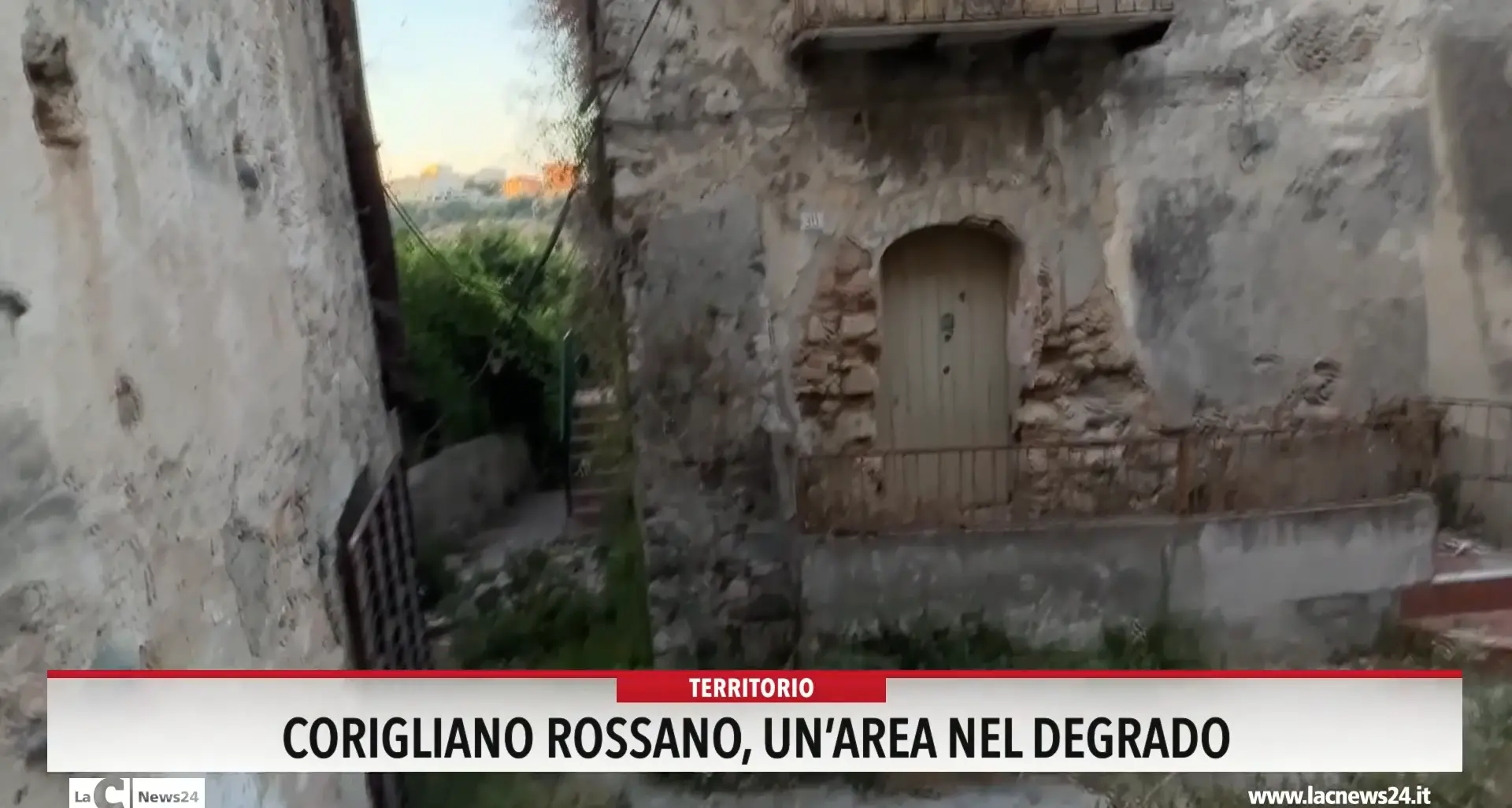 Corigliano Rossano, un'area nel degrado