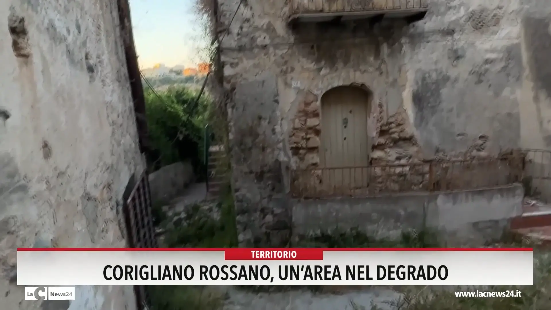 Corigliano Rossano, un'area nel degrado