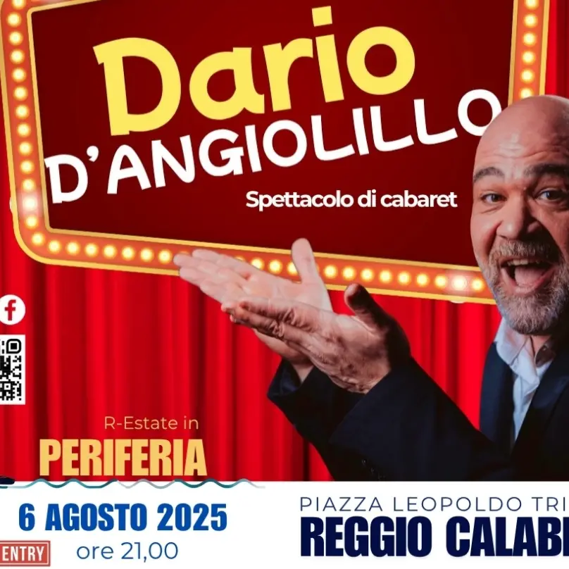 R…Estate in periferia: a Reggio Calabria approda il live di cabaret del comico Dario D’Angiolillo\n