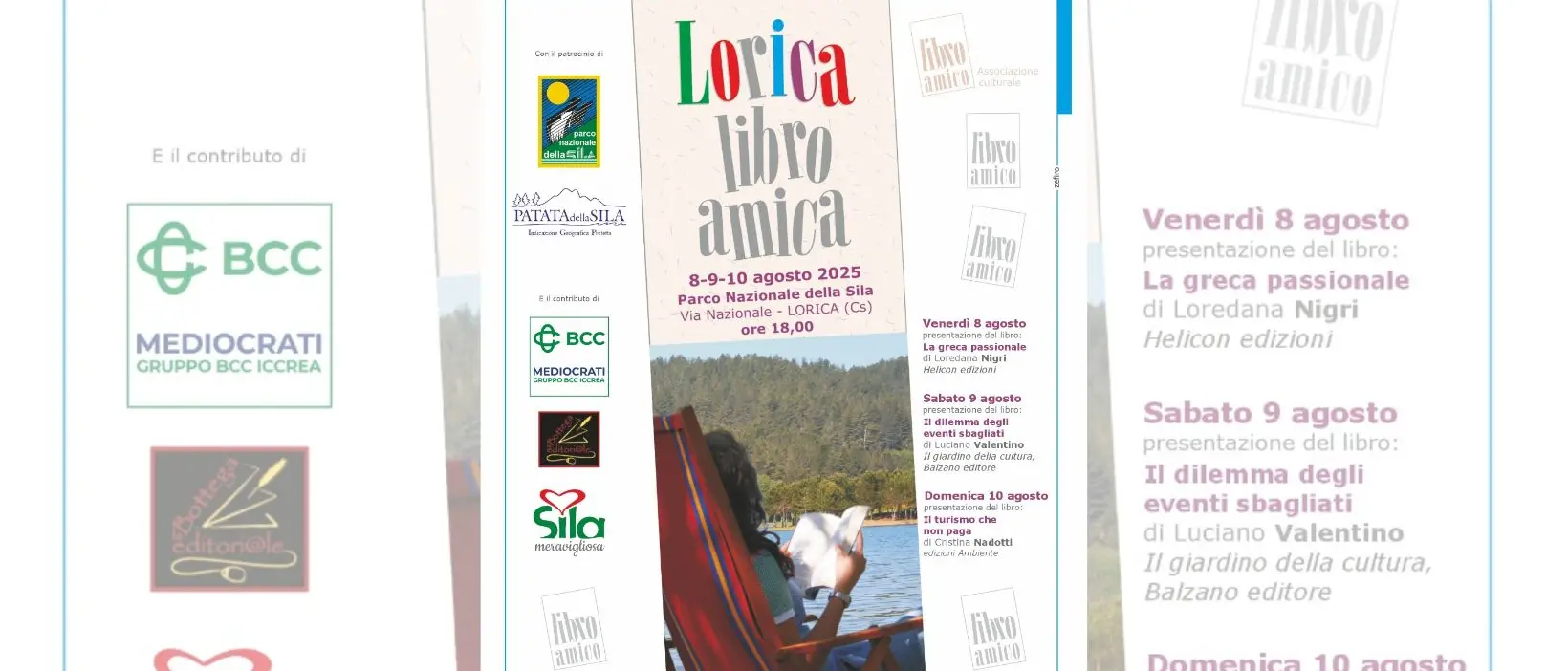 Torna in Sila Lorica Libro Amica, tre giorni di letture all’ombra dei pini secolari\n