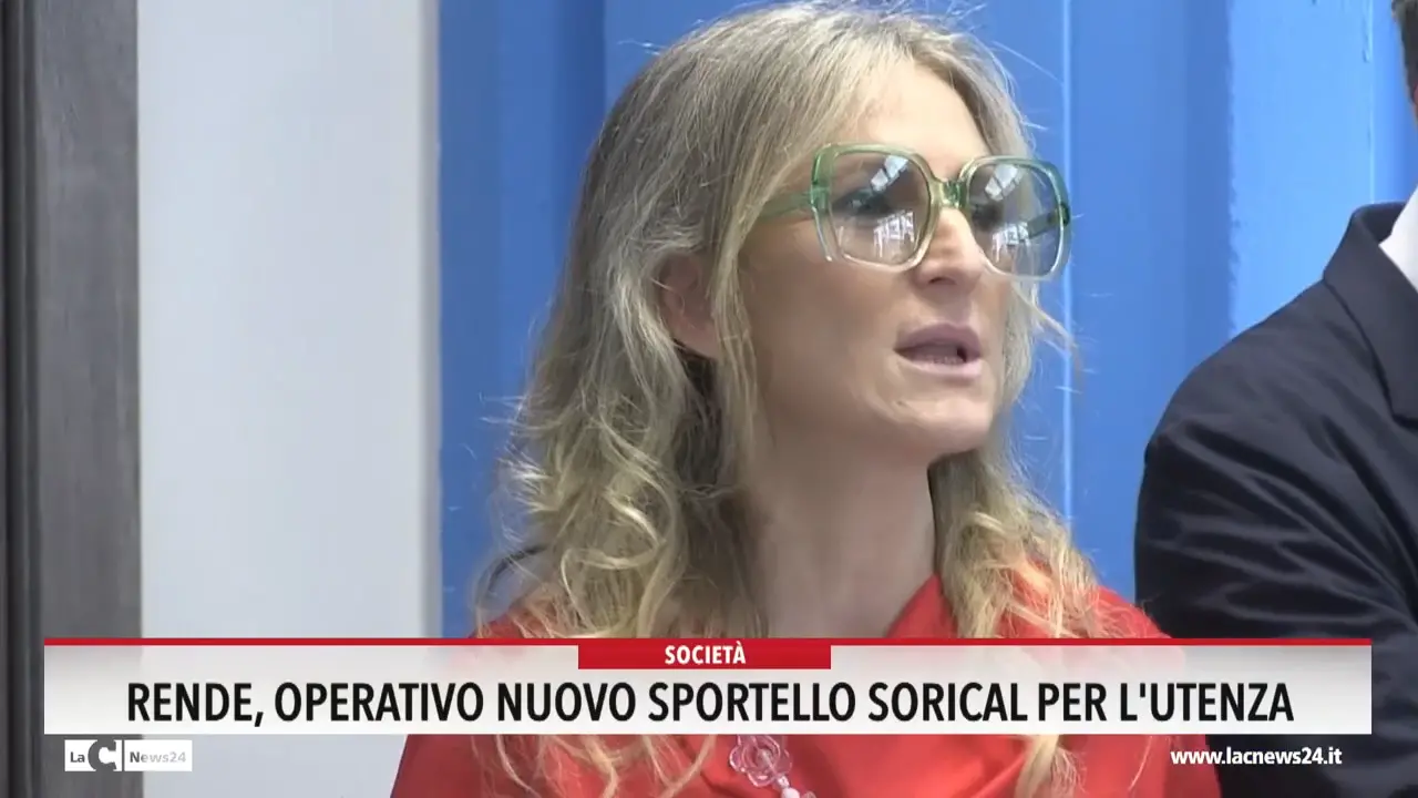 Rende, operativo nuovo sportello Sorical per l'utenza