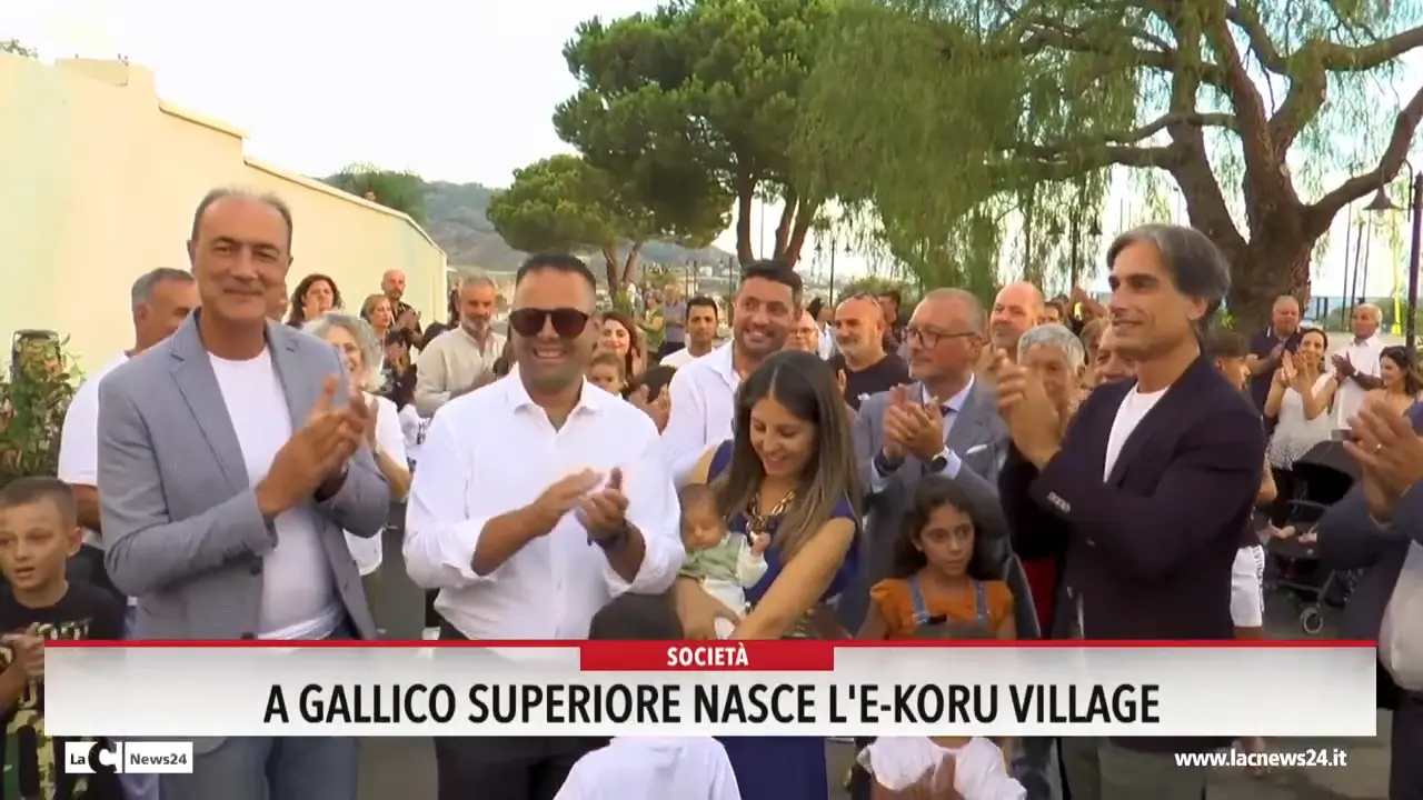 A Gallico nasce l'E-Koru Village