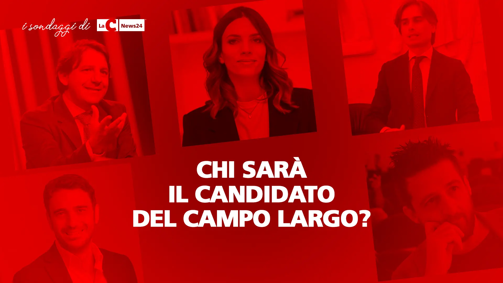 Regionali, chi sarà il candidato del campo largo?\u00A0 Partecipa al sondaggio di LaC News24\n