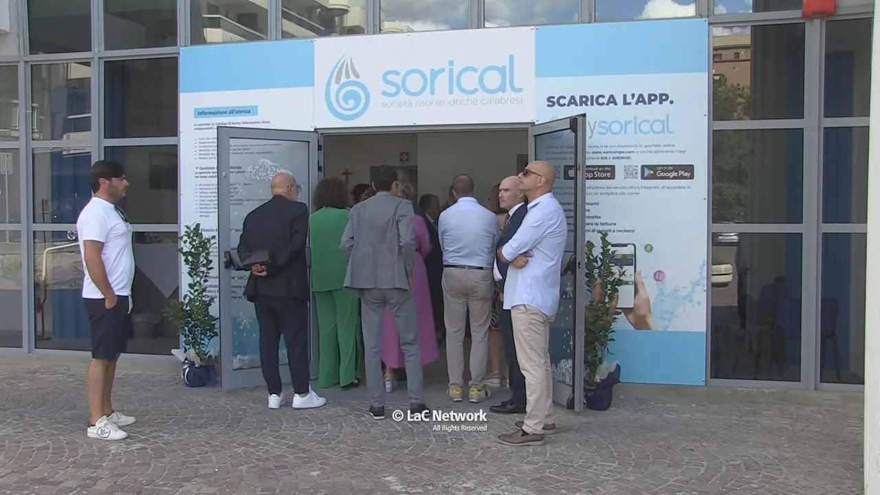 Sorical, a Rende taglio del nastro per il front-office a disposizione degli utenti\u00A0\n