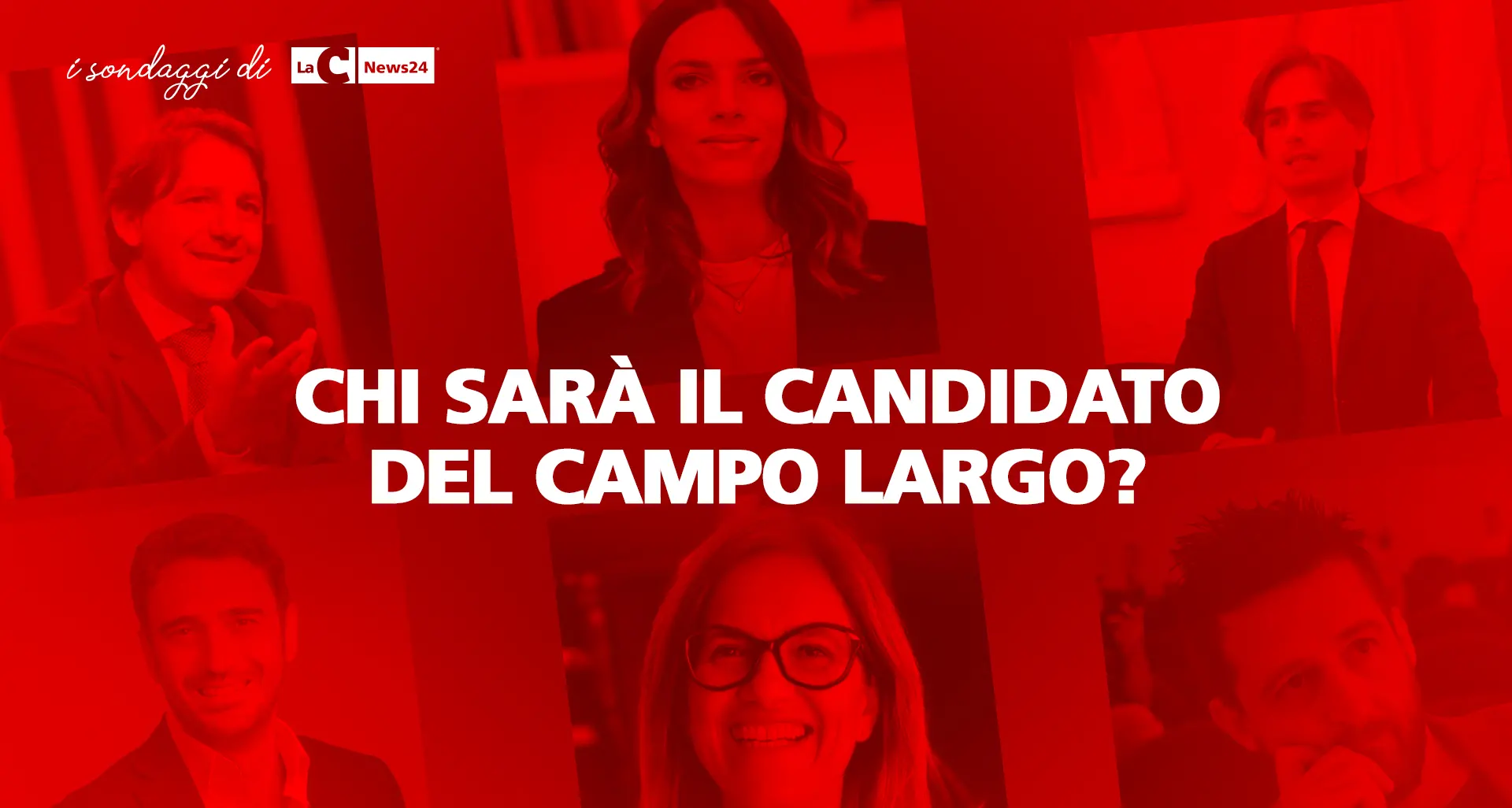 Regionali, chi sarà il candidato del campo largo?\u00A0 Partecipa al sondaggio di LaC News24\n