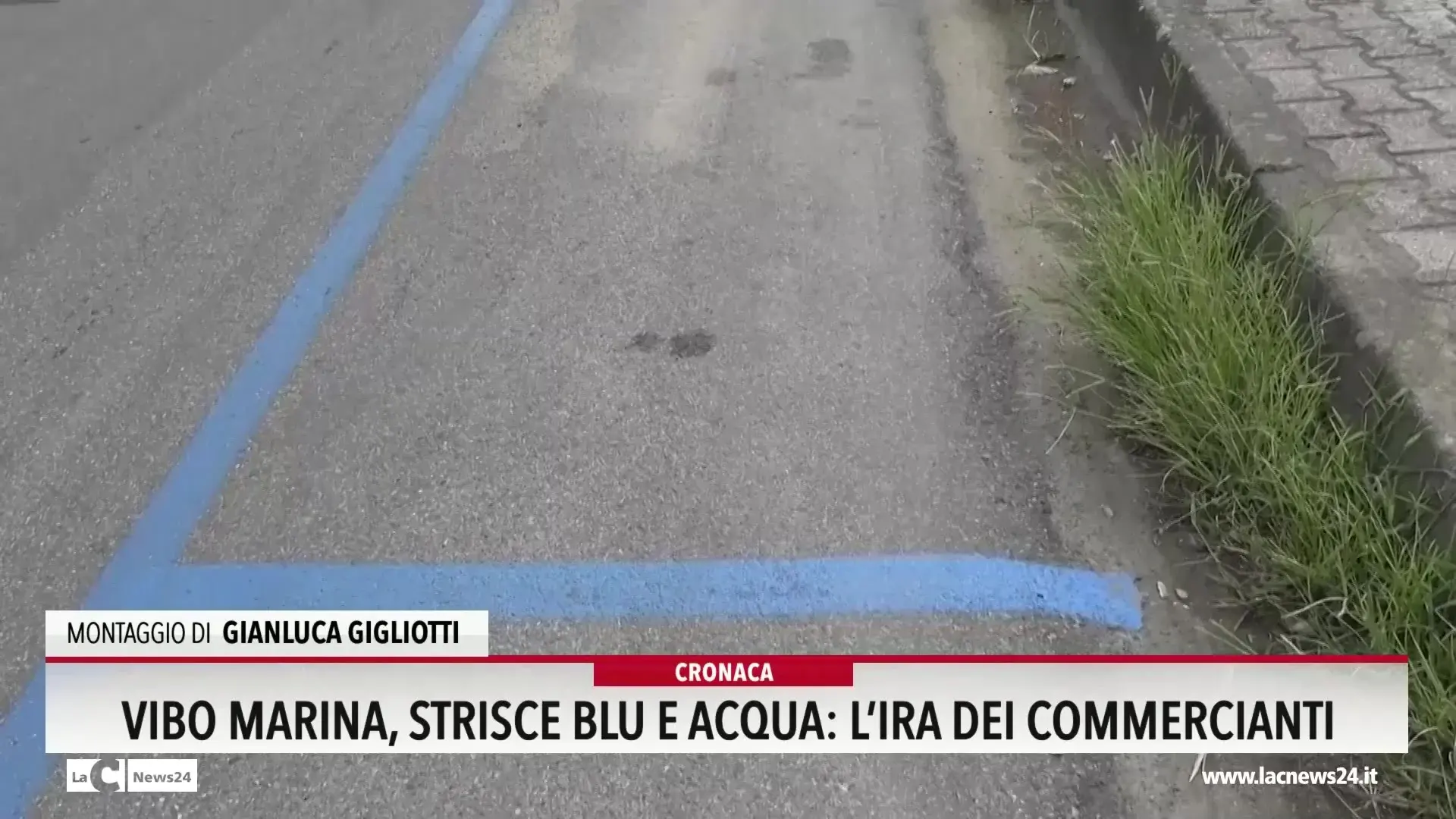 Vibo Marina, strisce blu e acqua. L'ira dei commercianti