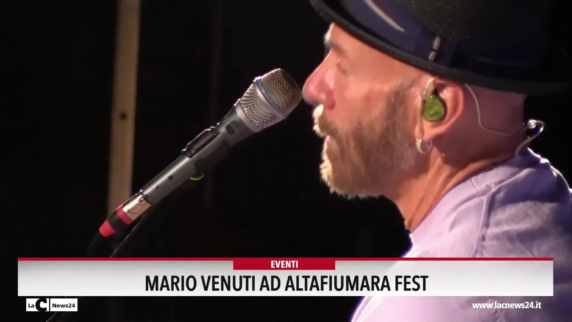 Mario Venuti ad Altafiumara fest