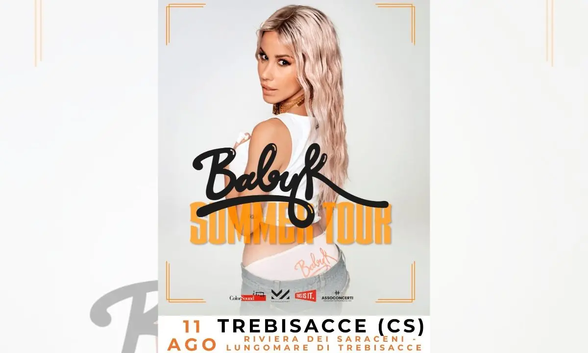 L’11 agosto il Summer Tour di Baby K accende il lungomare di Trebisacce\n