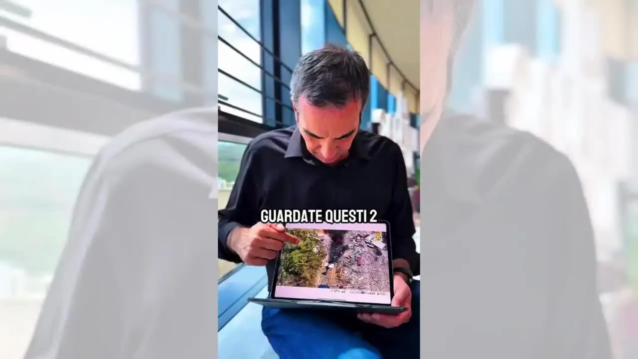 Piromani beccati dai droni