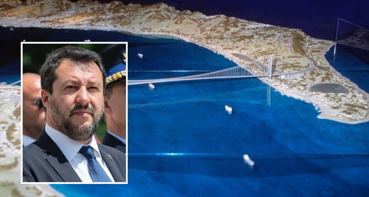 Ponte sullo Stretto, approvato il progetto definitivo. Salvini: «Cantieri impermeabili alla 'ndrangheta»\n