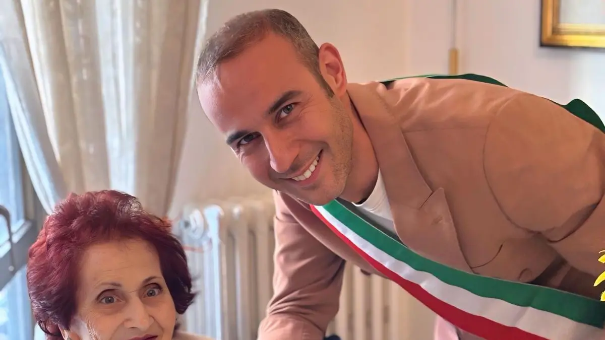 Maria Maddalena Quinto insieme al consigliere comunale Francesco Turco