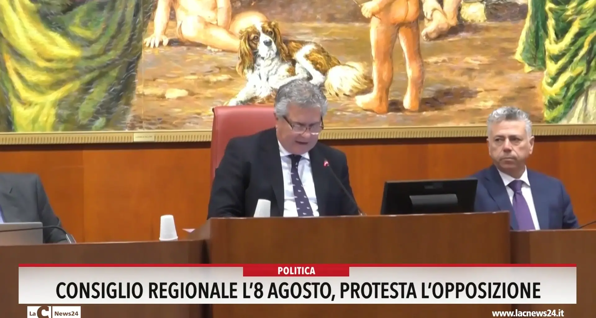 Consiglio regionale l'8 agosto, protesta l'opposizione