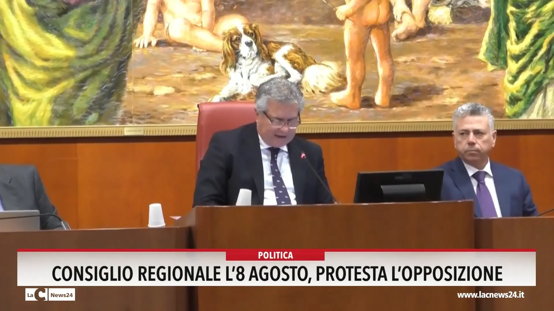 Consiglio regionale l'8 agosto, protesta l'opposizione