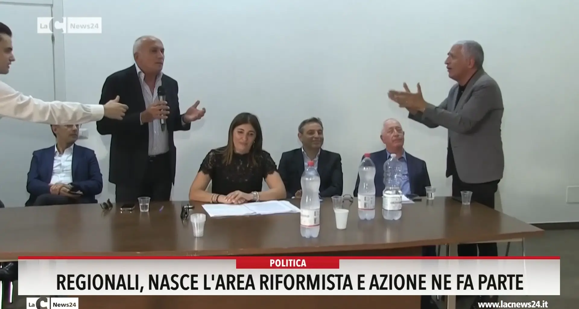 Regionali, nasce l'area riformista e azione ne fa parte