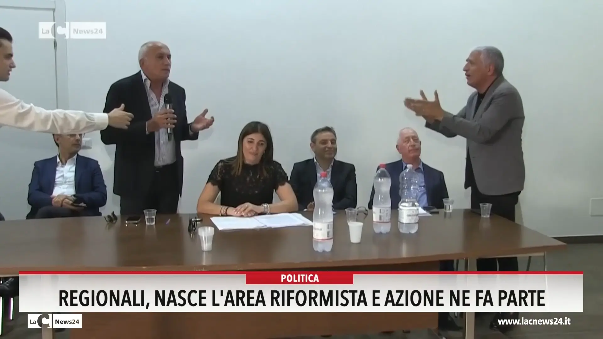 Regionali, nasce l'area riformista e azione ne fa parte