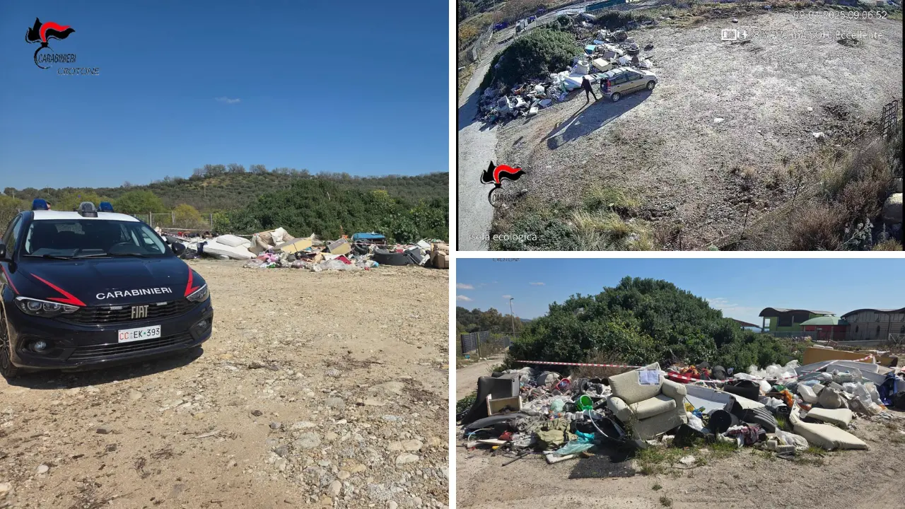 Discarica abusiva a Petilia: 6 denunce