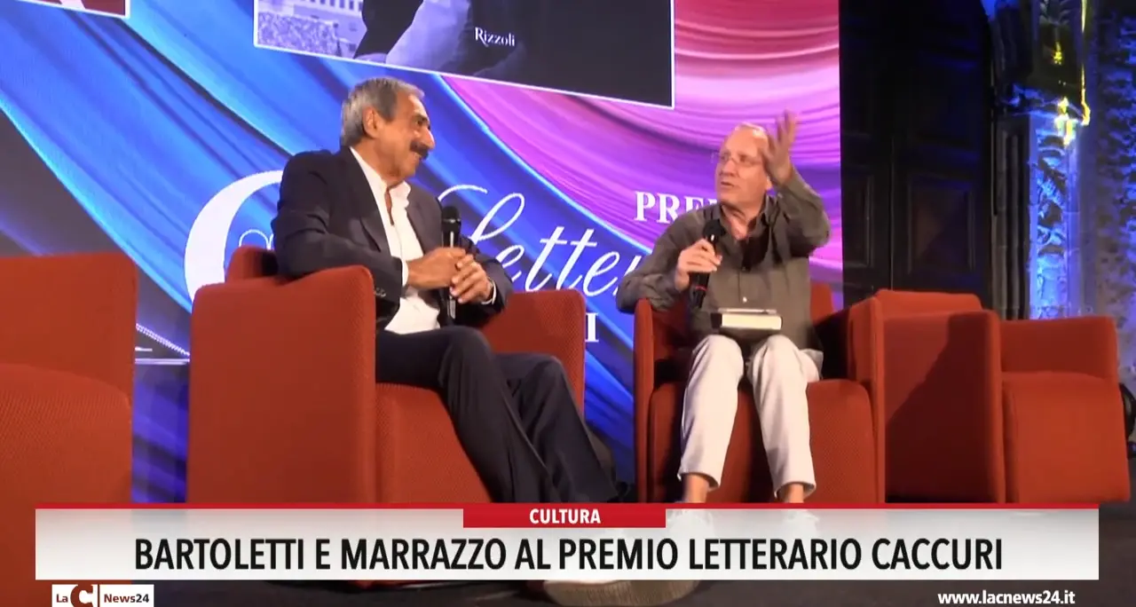 Bartoletti e Marrazzo al Premio letterario Caccuri