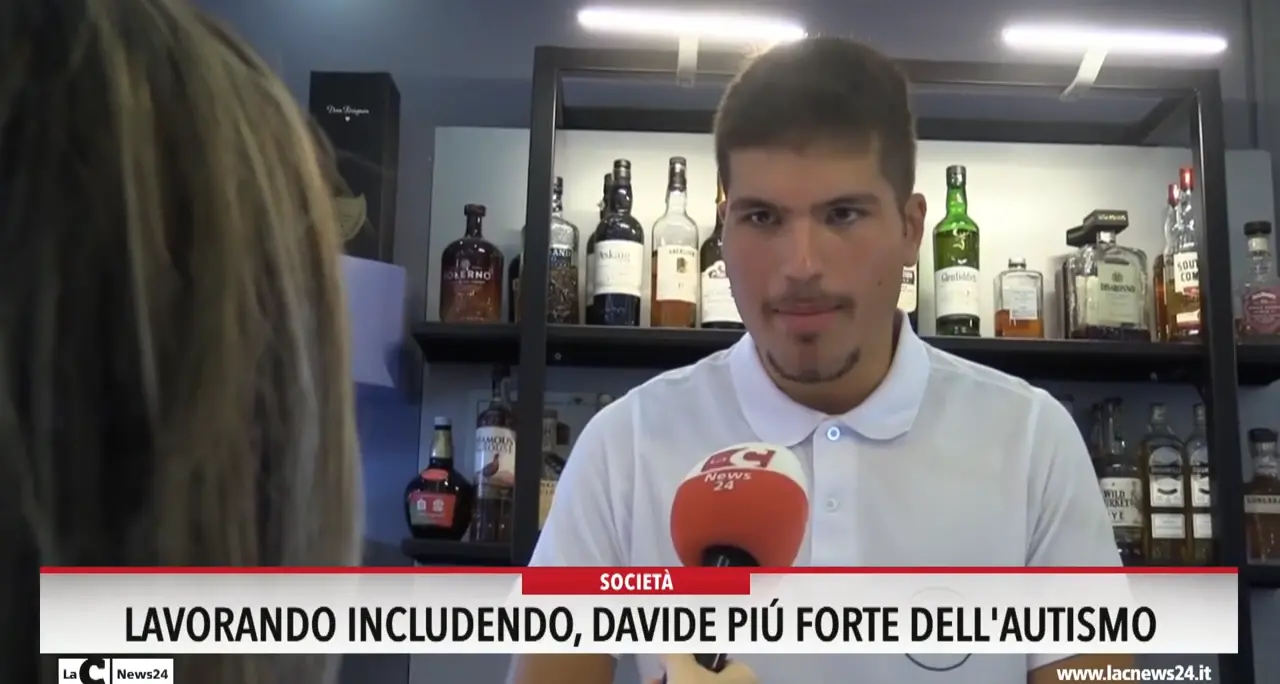 Lavorando includendo, Davide più forte dell'autismo
