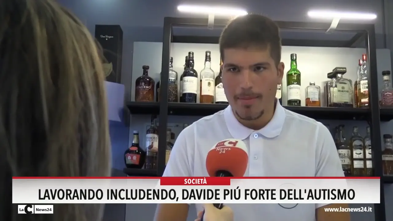 Lavorando includendo, Davide più forte dell'autismo