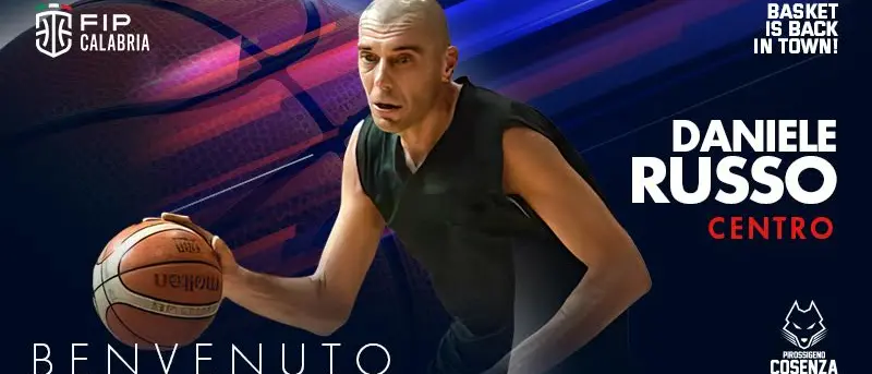 Pirossigeno Cosenza Basket, Daniele Russo è il nuovo centro del roster rossoblù