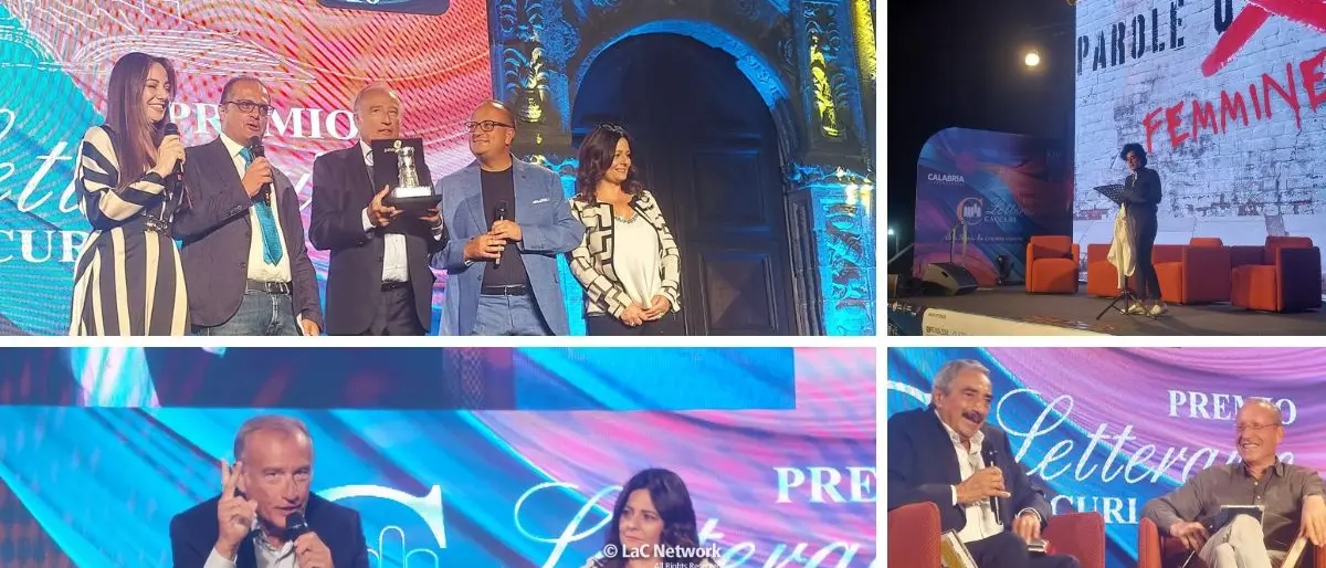 Caccuri, tra parole e memoria: Bartoletti, Marrazzo e Di Consoli incantano il pubblico del Premio letterario