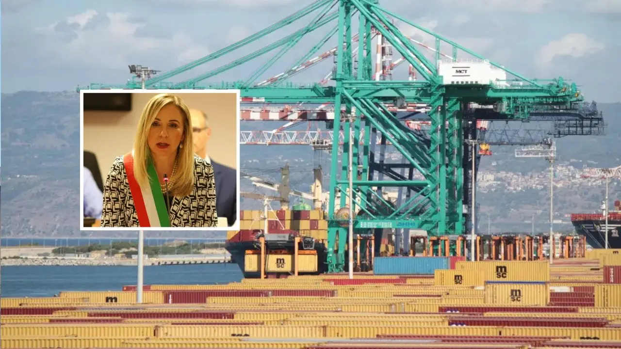 Protesta dei dipendenti dell'agenzia delle dogane del porto di Gioia Tauro. Il sindaco Scarcella: «Presidio di legalità da tutelare»\n\n\n