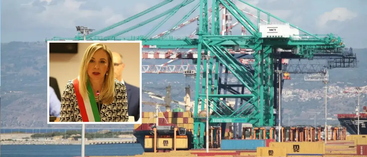 Protesta dei dipendenti dell'agenzia delle dogane del porto di Gioia Tauro. Il sindaco Scarcella: «Presidio di legalità da tutelare»\n\n\n