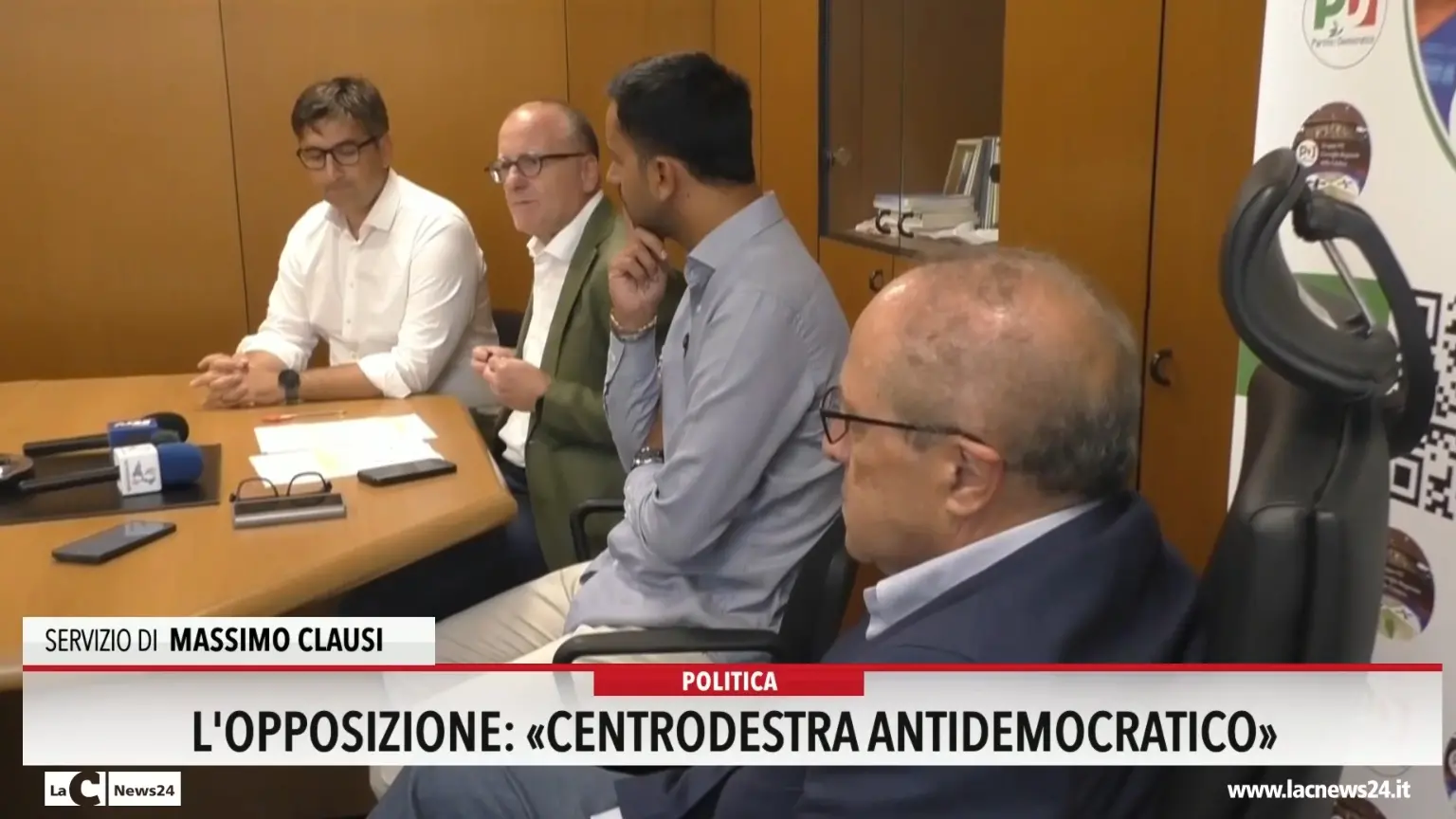 L'Opposizione attacca: «Centrodestra antidemocratico»