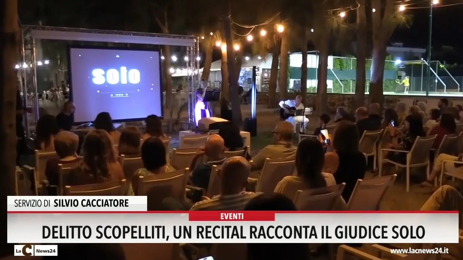 Delitto Scopelliti, un recital racconta il giudice solo