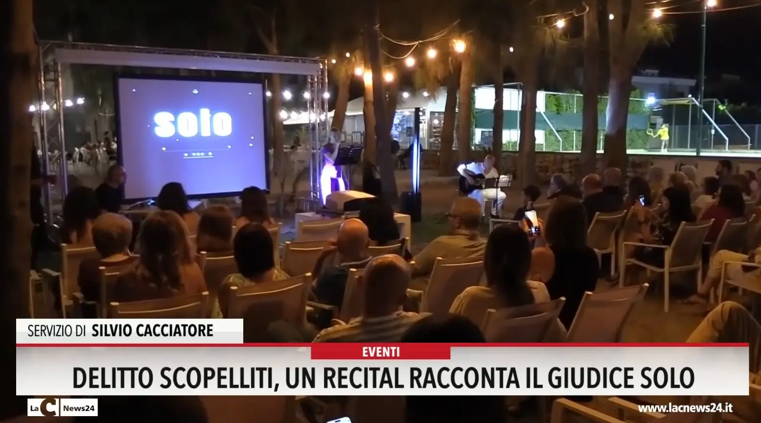 Delitto Scopelliti, un recital racconta il giudice solo