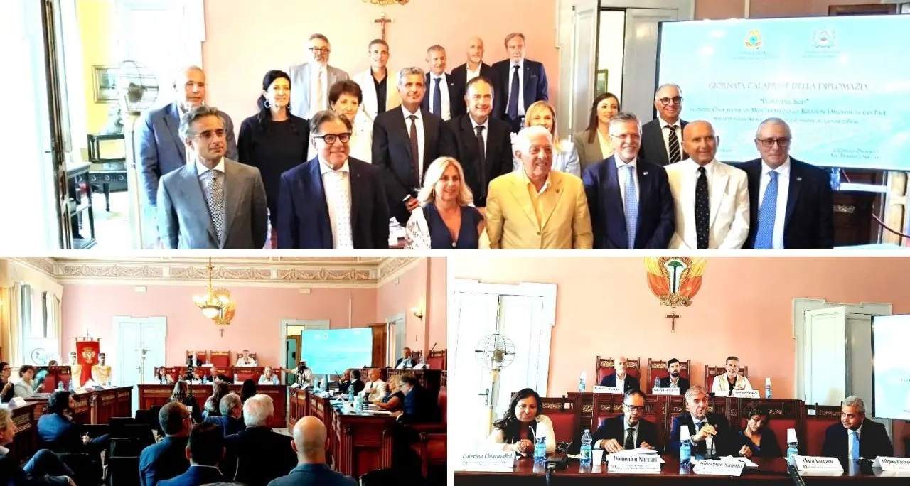 Palmi capitale del Mediterraneo con Ponti del Sud: 17 consoli onorari a confronto per la pace\n