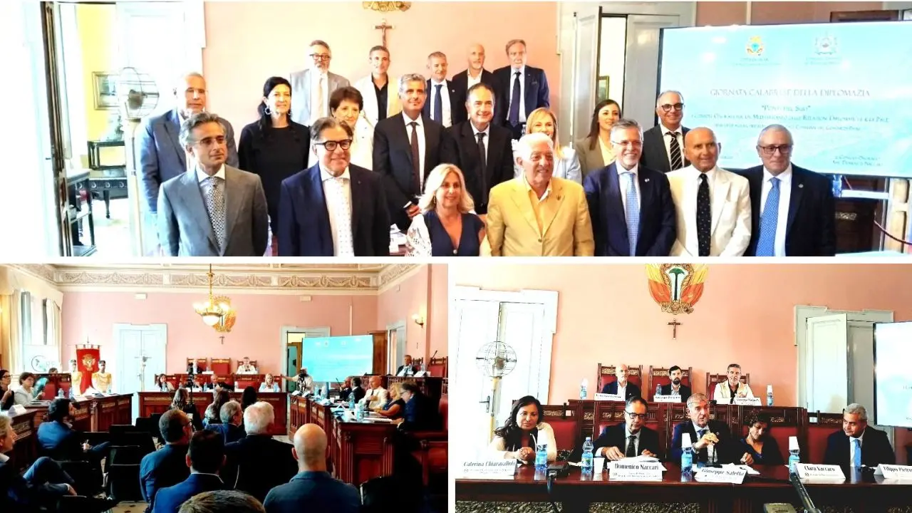 Palmi capitale del Mediterraneo con Ponti del Sud: 17 consoli onorari a confronto per la pace\n